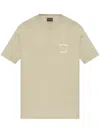 Emporio Armani Cotton T-shirt In Nude