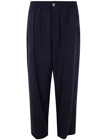 Emporio Armani Trousers Clothing In Blue