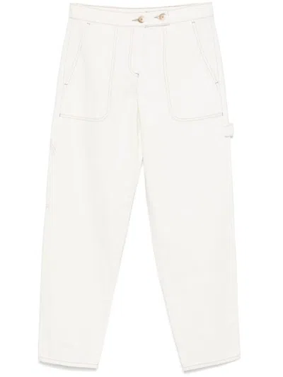 EMPORIO ARMANI EMPORIO ARMANI COTTON TROUSERS