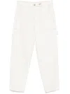 Shop Emporio Armani Cotton Trousers
