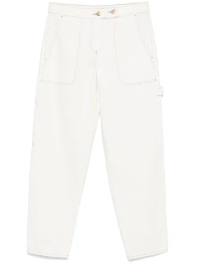 EMPORIO ARMANI EMPORIO ARMANI COTTON TROUSERS