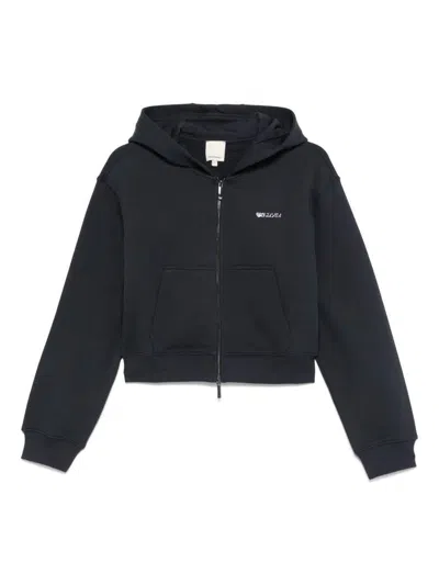 EMPORIO ARMANI EMPORIO ARMANI COTTON ZIPPED HOODIE