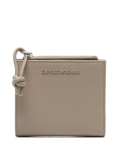 Emporio Armani Credit Card Holder Accessories In Grey