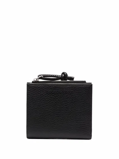Emporio Armani Credit Card Holder Accessories In Black
