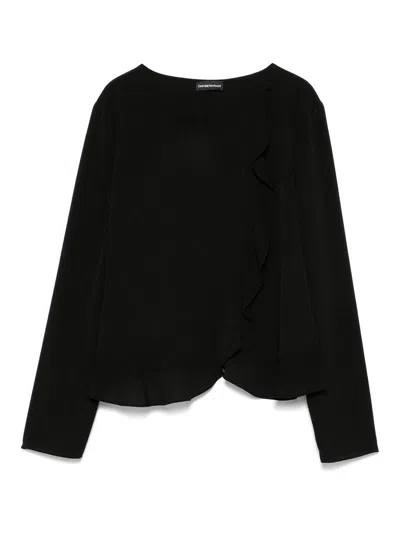 EMPORIO ARMANI CREPE BLAZER JACKET