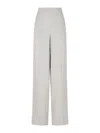 Emporio Armani Crepe Wide Leg Pants