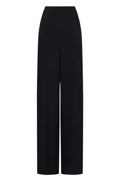 EMPORIO ARMANI EMPORIO ARMANI CREPE WIDE-LEG TROUSERS