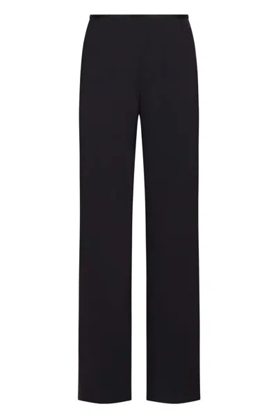 EMPORIO ARMANI EMPORIO ARMANI CREPE WIDE-LEG TROUSERS