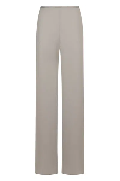 EMPORIO ARMANI EMPORIO ARMANI CREPE WIDE-LEG TROUSERS