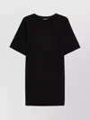 Emporio Armani Black Logo Beach Robe