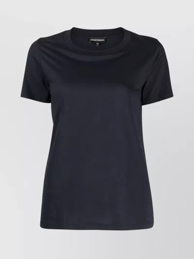 EMPORIO ARMANI CREW NECK LOGO COTTON T-SHIRT