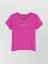 Emporio Armani Crew Neck Logo T-shirt With Side Slits