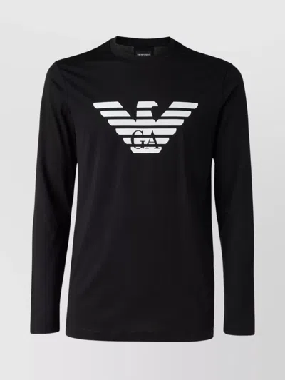 EMPORIO ARMANI CREW NECK LONG SLEEVES T-SHIRT
