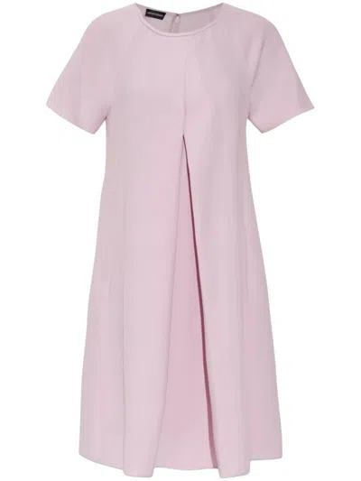 EMPORIO ARMANI EMPORIO ARMANI CREW NECK MINI DRESS