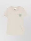 Emporio Armani Asv Jersey T-shirt With Oversized Print From The Peace Capsule Collection