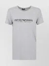 Emporio Armani Crew Neck Short Sleeves Straight Hem