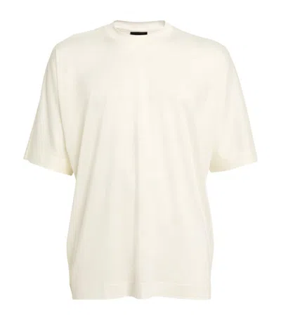 Emporio Armani Crew-neck T-shirt In White