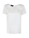 Emporio Armani Crewenck Short-sleeved T-shirt In White