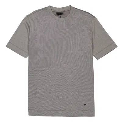 Emporio Armani Crewneck Cotton T-shirt In White
