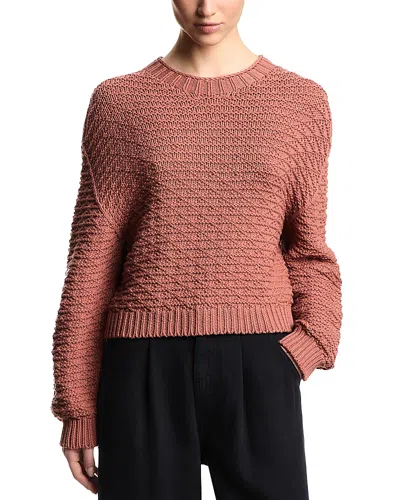 Emporio Armani Crewneck Sweater In Brown