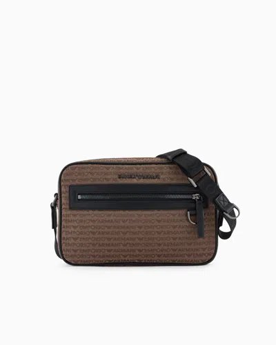 Emporio Armani Crossbody Bags In Beige