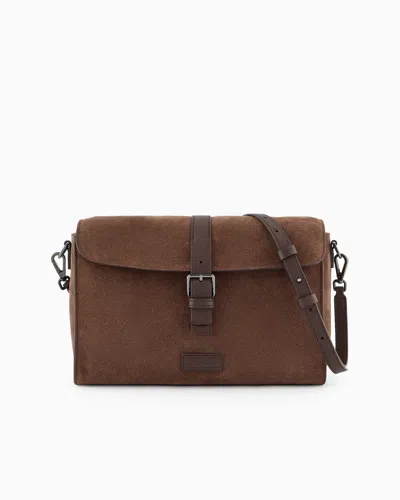Emporio Armani Crossbody Bags In Brown