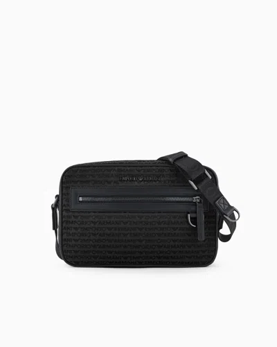 Emporio Armani Crossbody Bags In Grey