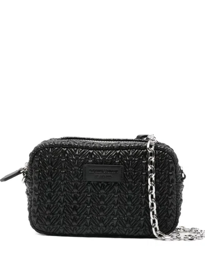 Emporio Armani Crossbody Camer Bag In Black