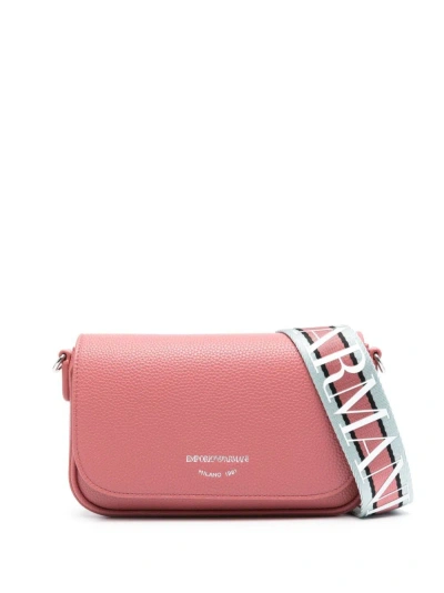 Emporio Armani Crossbody Mini Bag In Powder Pink