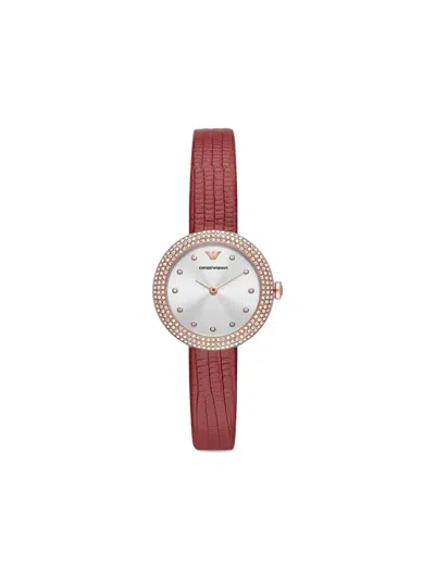 Emporio Armani Crystal-index 30mm In Brown