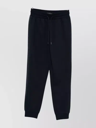 EMPORIO ARMANI CUFFED HEMS LOUNGE TROUSERS