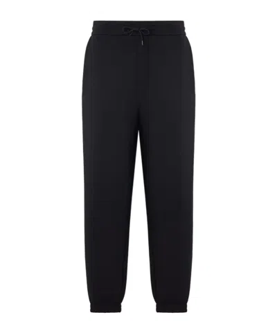 EMPORIO ARMANI EMPORIO ARMANI ASV DOUBLE JERSEY DRAWSTRING JOGGERS