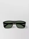 Emporio Armani Curved Arms Rectangular Frame Sunglasses