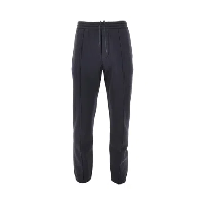 Emporio Armani Dal Joggers In Blue