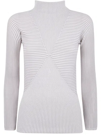EMPORIO ARMANI EMPORIO ARMANI DAMIER LONG SLEEVE SWEATER