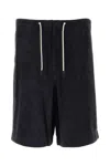 Emporio Armani Midnight Blue Drawstring Waist Shorts