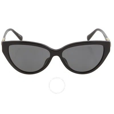 Emporio Armani Dark Grey Cat Eye Ladies Sunglasses Ea4192f 501787 57