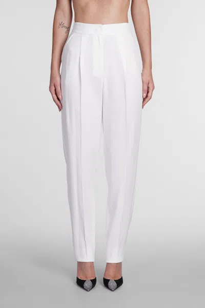 EMPORIO ARMANI DARTED HIGH-WAIST TROUSERS
