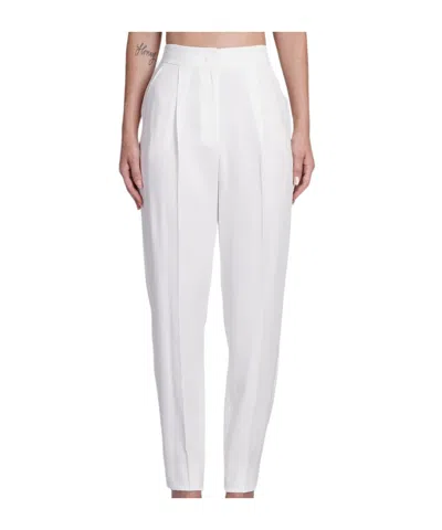 Emporio Armani Pants In Viscose Blend In Multi