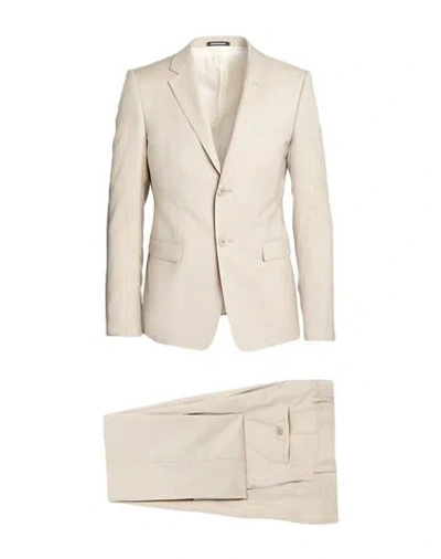 EMPORIO ARMANI EMPORIO ARMANI DAVID LINE MAN SUIT BEIGE SIZE 44 VIRGIN WOOL, SILK