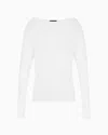 Emporio Armani Sweaters In White