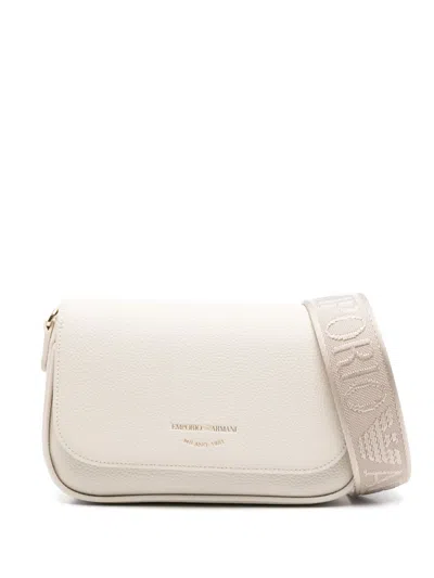 Emporio Armani Deer-print Mini Bag In Neutrals