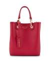 Emporio Armani Deer Print Myea Vertical Shopper Bag In Calico