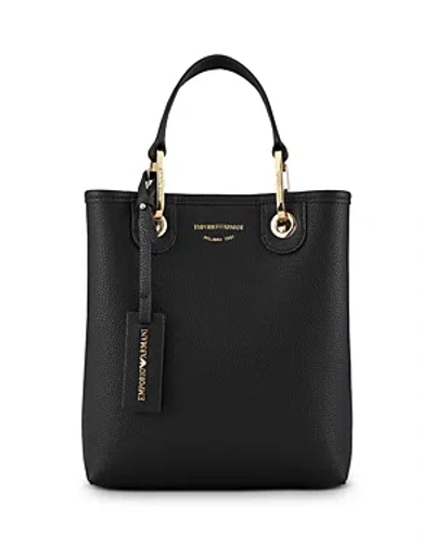 EMPORIO ARMANI DEER PRINT MYEA VERTICAL SHOPPER BAG