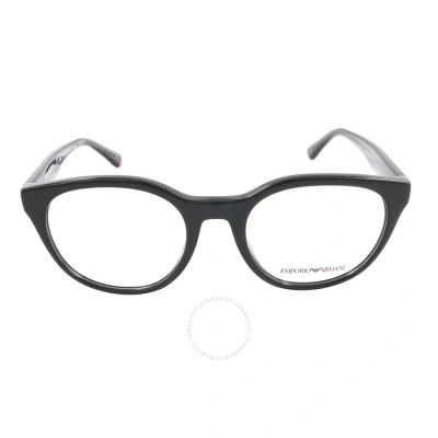 Emporio Armani Demo Phantos Men's Eyeglasses Ea3207 5017 53 In N/a