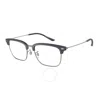 Emporio Armani Demo Square Men's Eyeglasses Ea3198 5088 55