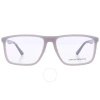 EMPORIO ARMANI EMPORIO ARMANI DEMO SQUARE MEN'S EYEGLASSES EA3221F 5126 56