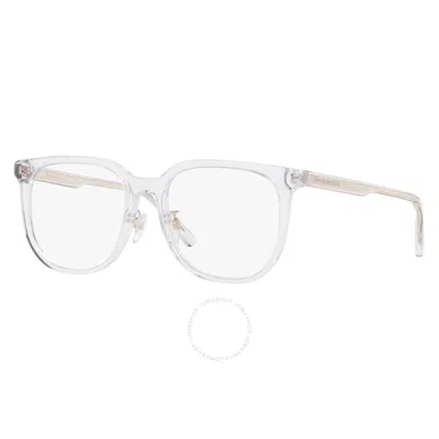 Emporio Armani Demo Square Men's Eyeglasses Ea3226d 5893 54 In White