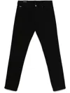 Emporio Armani Man Pants Black Size 31 Cotton, Elastane