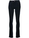 Emporio Armani High-waisted Slim-cut Trousers